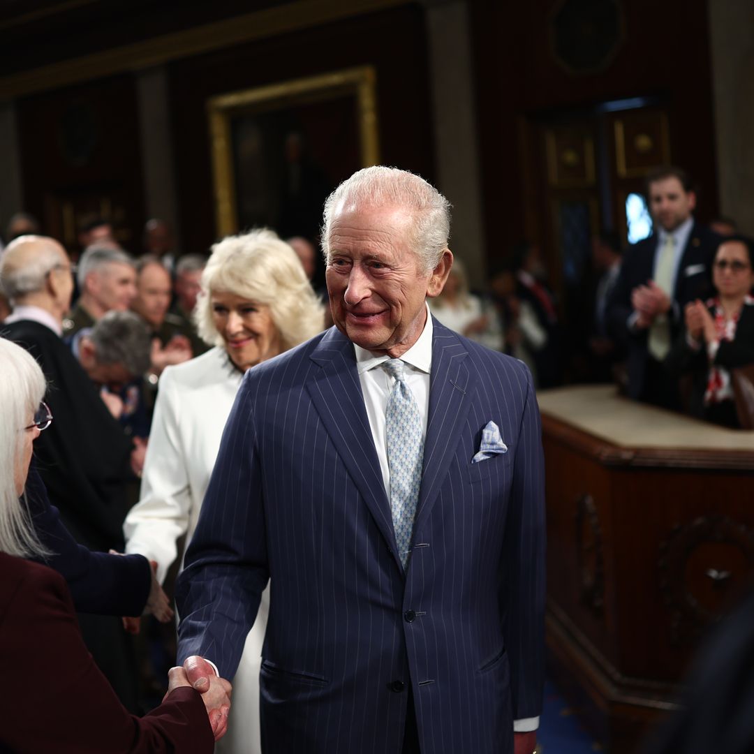 King Charles III fights back tears in historic U.S. Congress speech after shooting shocks Washington