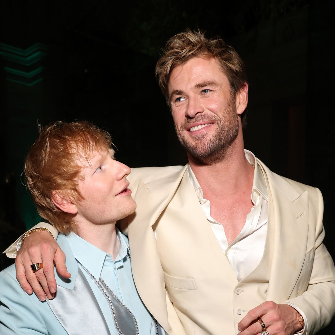 Chris Hemsworth learned how to drum in two months for Ed Sheeran concert; 'I was terrified'