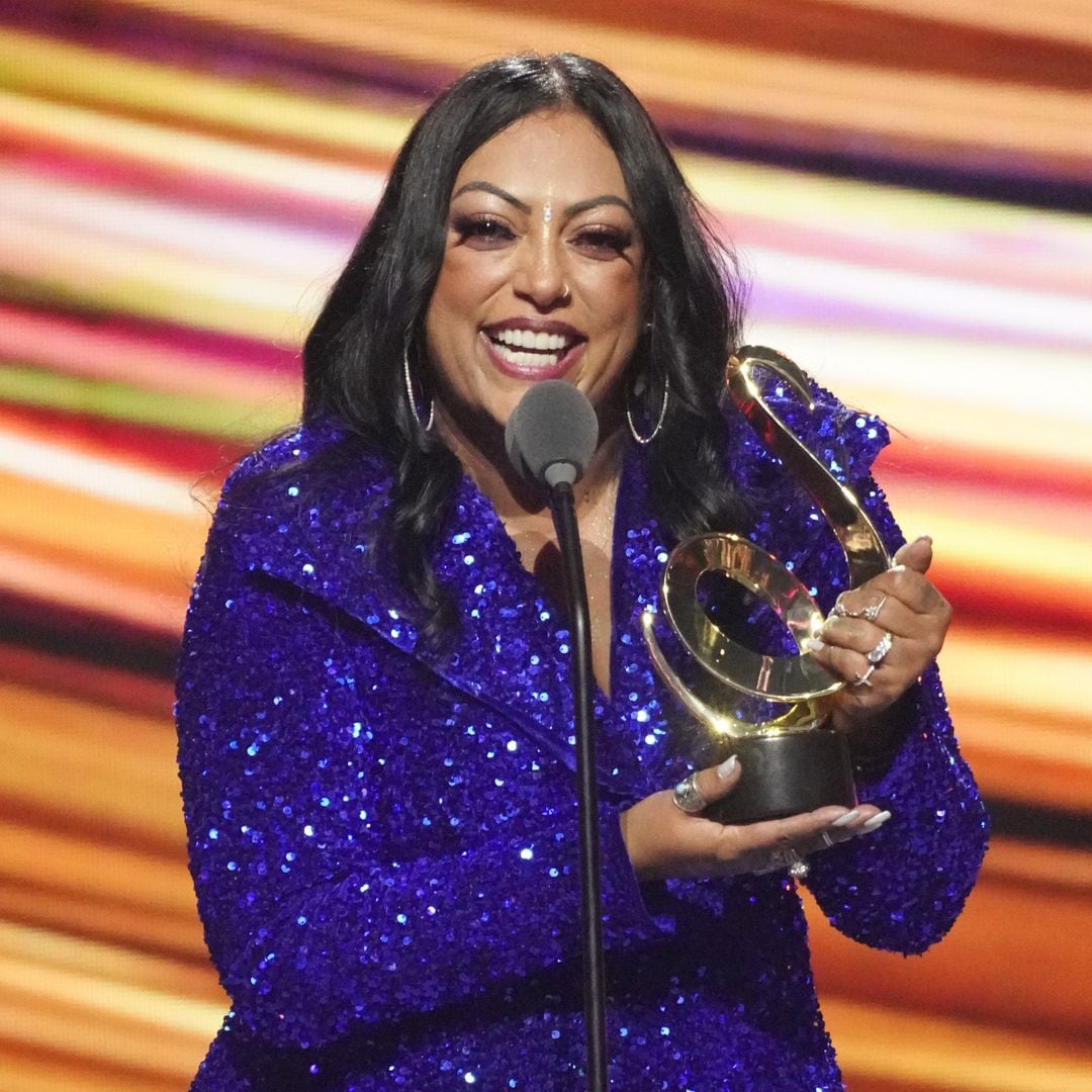 La India speaks onstage during Univision's 37th Premio Lo Nuestro
