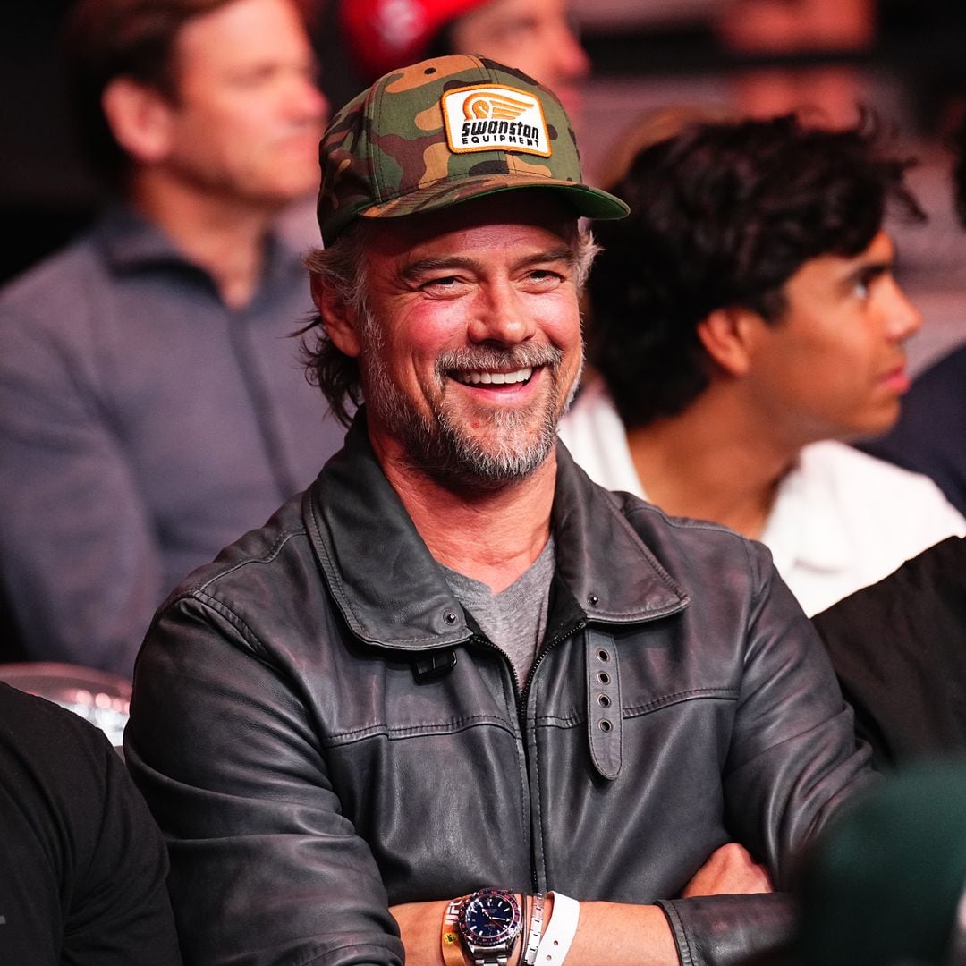 Josh Duhamel attend the UFC 300 event at T-Mobile Arena on April 13, 2024 in Las Vegas, Nevada