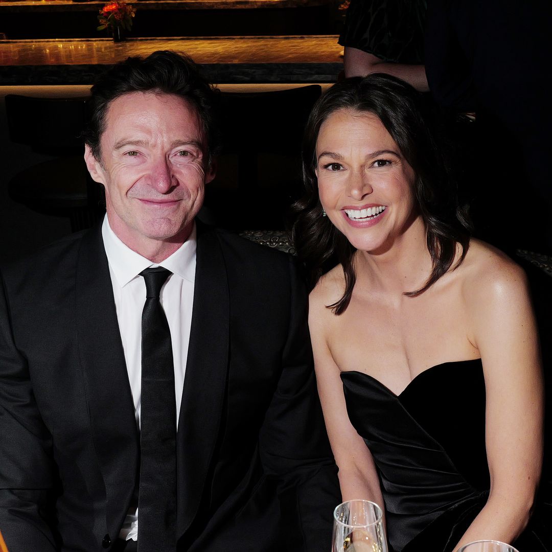 Hugh Jackman and Sutton Foster made their red carpet debut as a couple