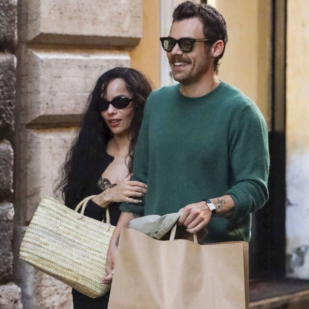 Zoë Kravitz supports Harry Styles on opening night of his tour in Amsterdam