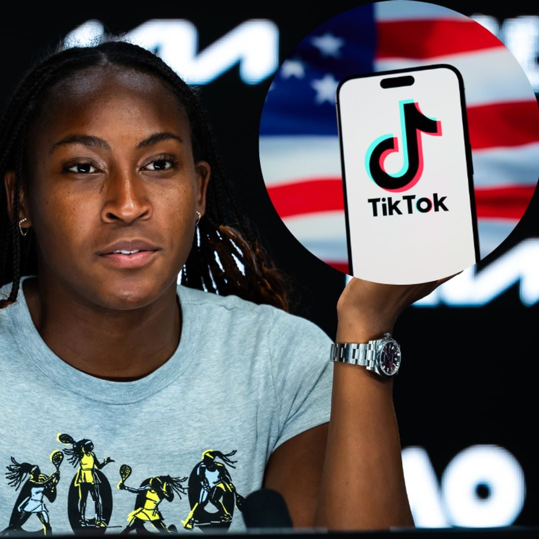 Coco Gauff reacts to the TikTok ban; 'We were dramatic for what'