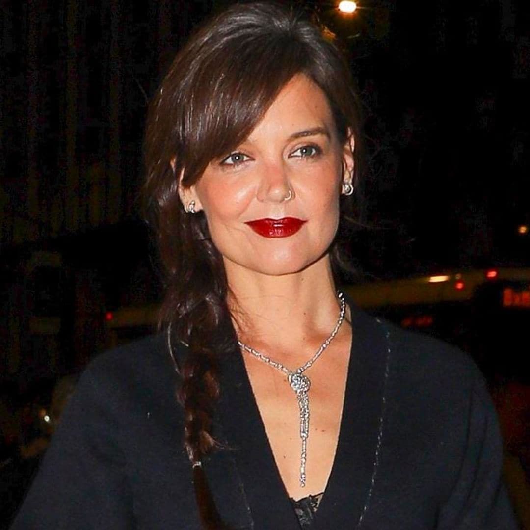 Katie Holmes had a ‘Dawson’s Creek’ reunion wearing head-to-toe Chanel
