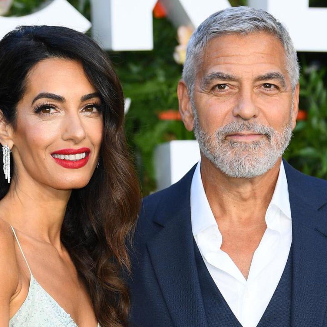 Amal Clooney looks elegant and ready to party in yellow minidress for her husband’s afterparty