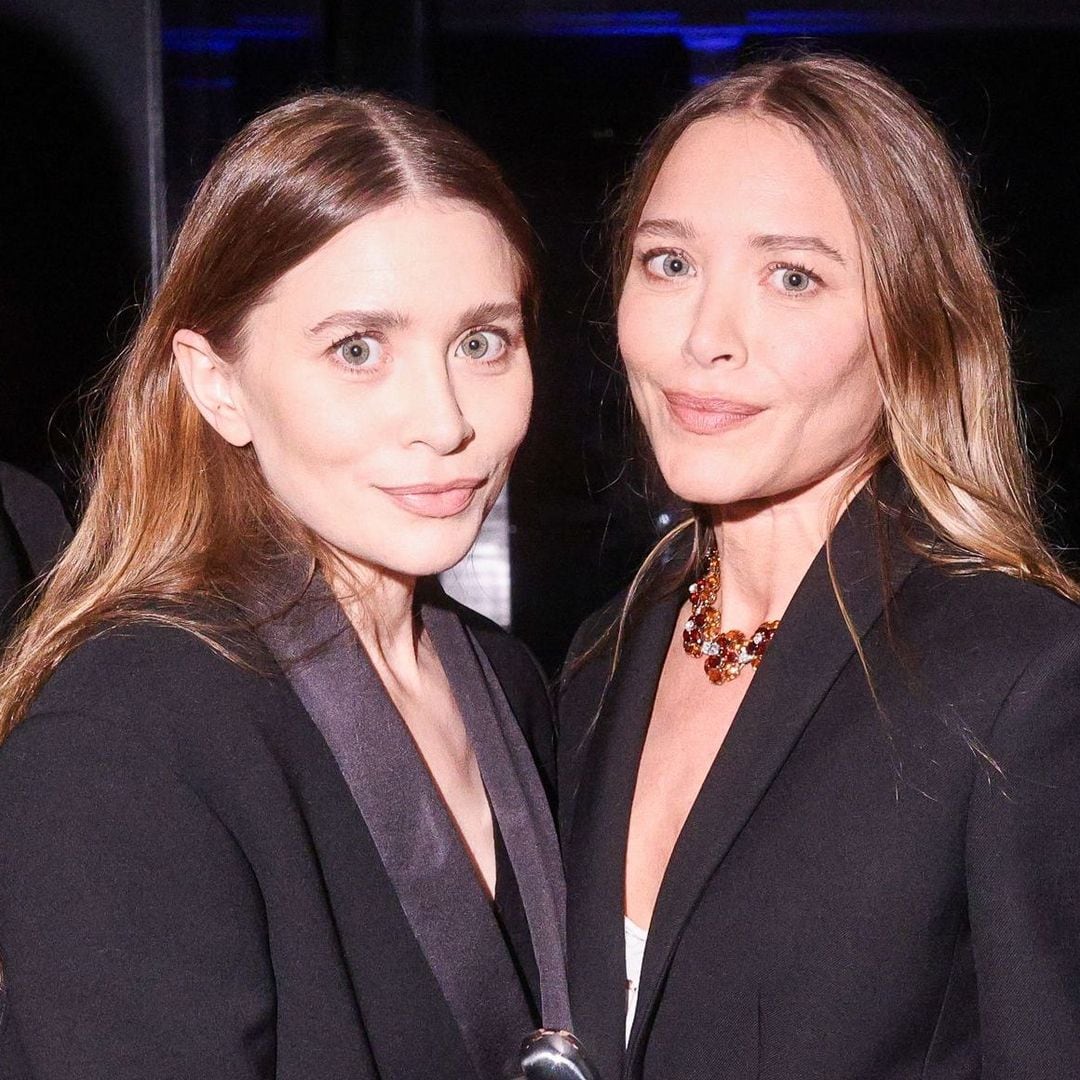 Mary-Kate and Ashley Olsen twinning and winning at the CFDA Fashion Awards