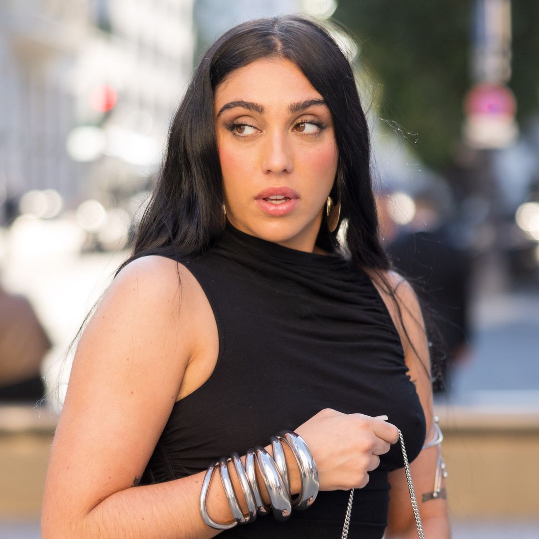 Lourdes Leon plays guitar and sings in studio while teasing new music