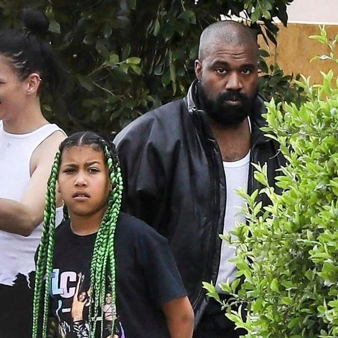 North West goes to church with her dad Ye and his ‘wife’ Bianca Censori