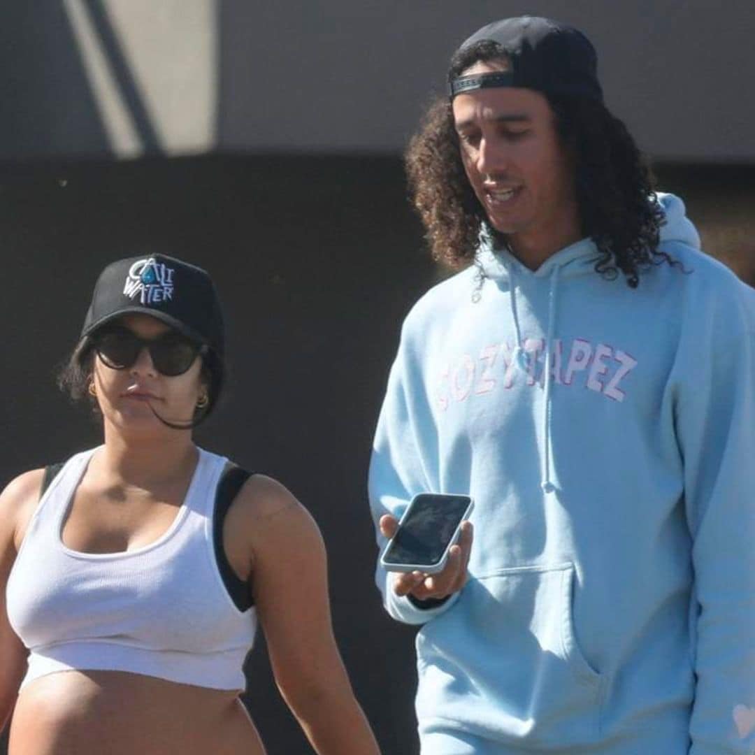 Vanessa Hudgens and Cole Tucker spotted for the first time since announcing her pregnancy