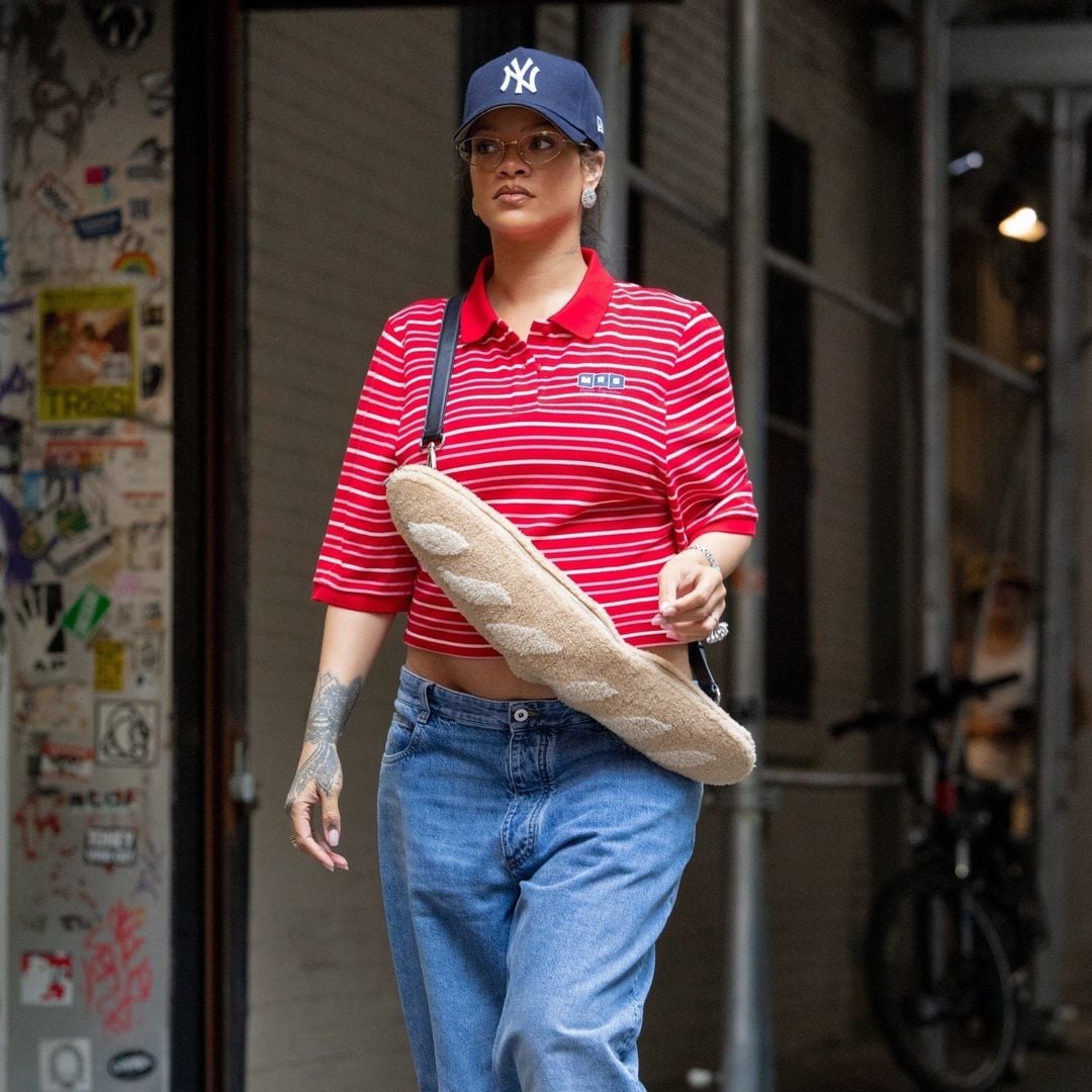 Rihanna's bread bag street style goes viral after Met Gala baby bump reveal