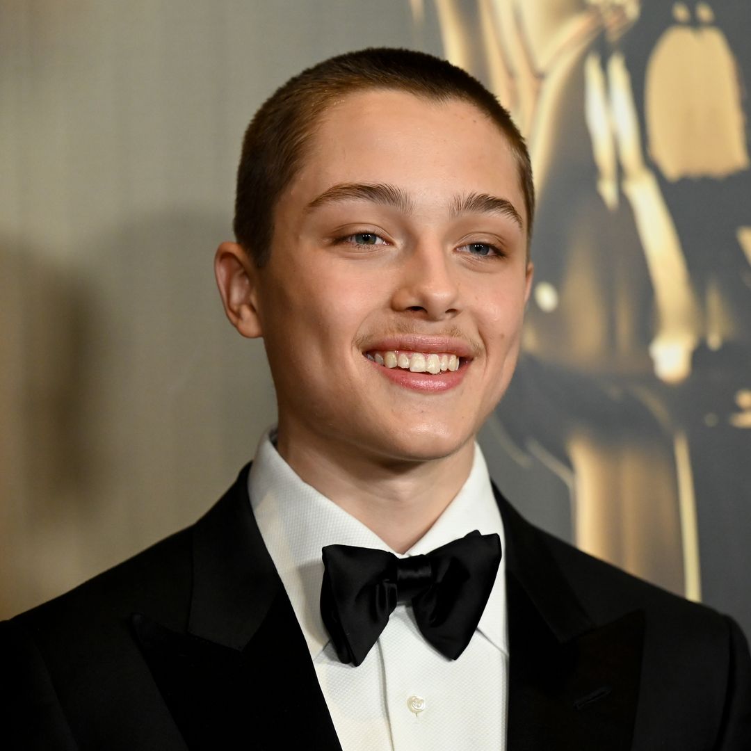 Knox Jolie Pitt's sweater makes a sweet statement during his routine run