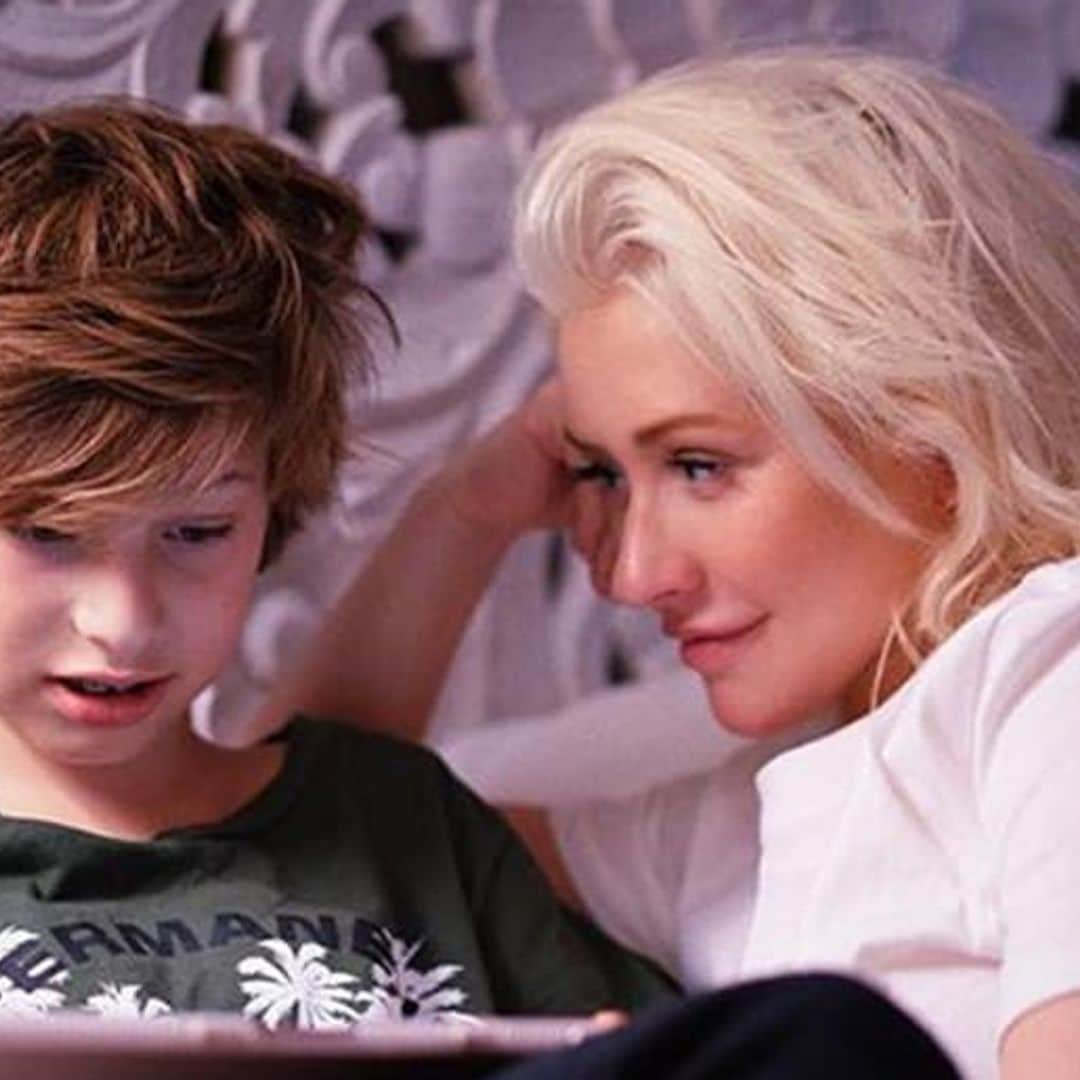 Christina Aguilera's son Max got this special talent from his famous momma