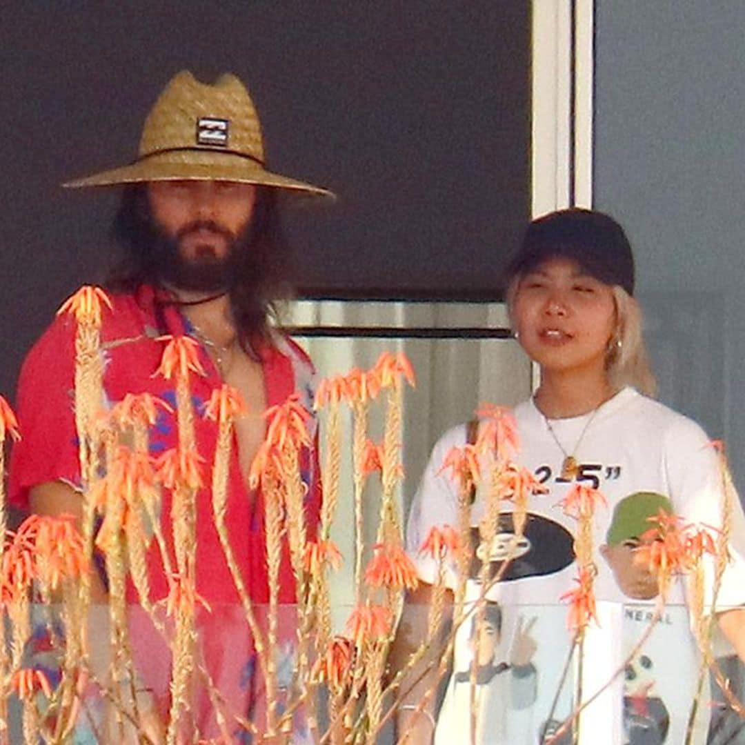 Jared Leto vacations in Antibes with a mystery woman