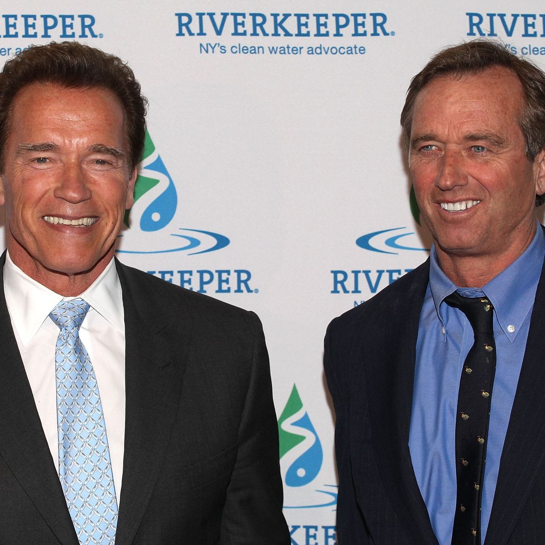 Arnold Schwarzenegger joins RFK Jr. for a workout at iconic Gold's Gym