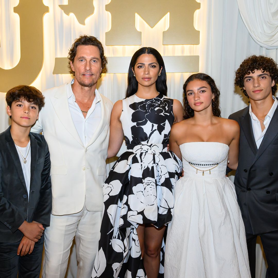 Matthew McConaughey and Camila Alves’s all-teenage kids are so grown up and incredibly good-looking