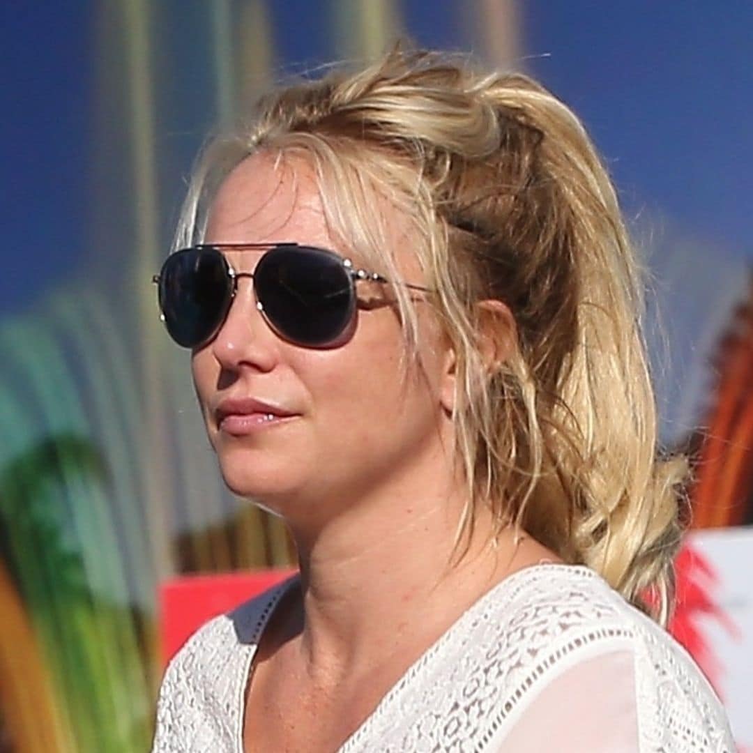 Britney Spears dances after a video of her driving erratically raises concerns