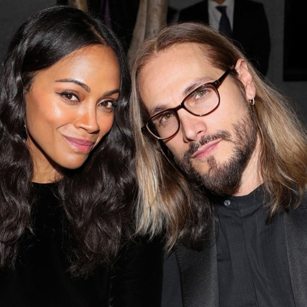 Zoe Saldana and husband Marco Perego show off their kitipun flow (and kiss!) in pjs