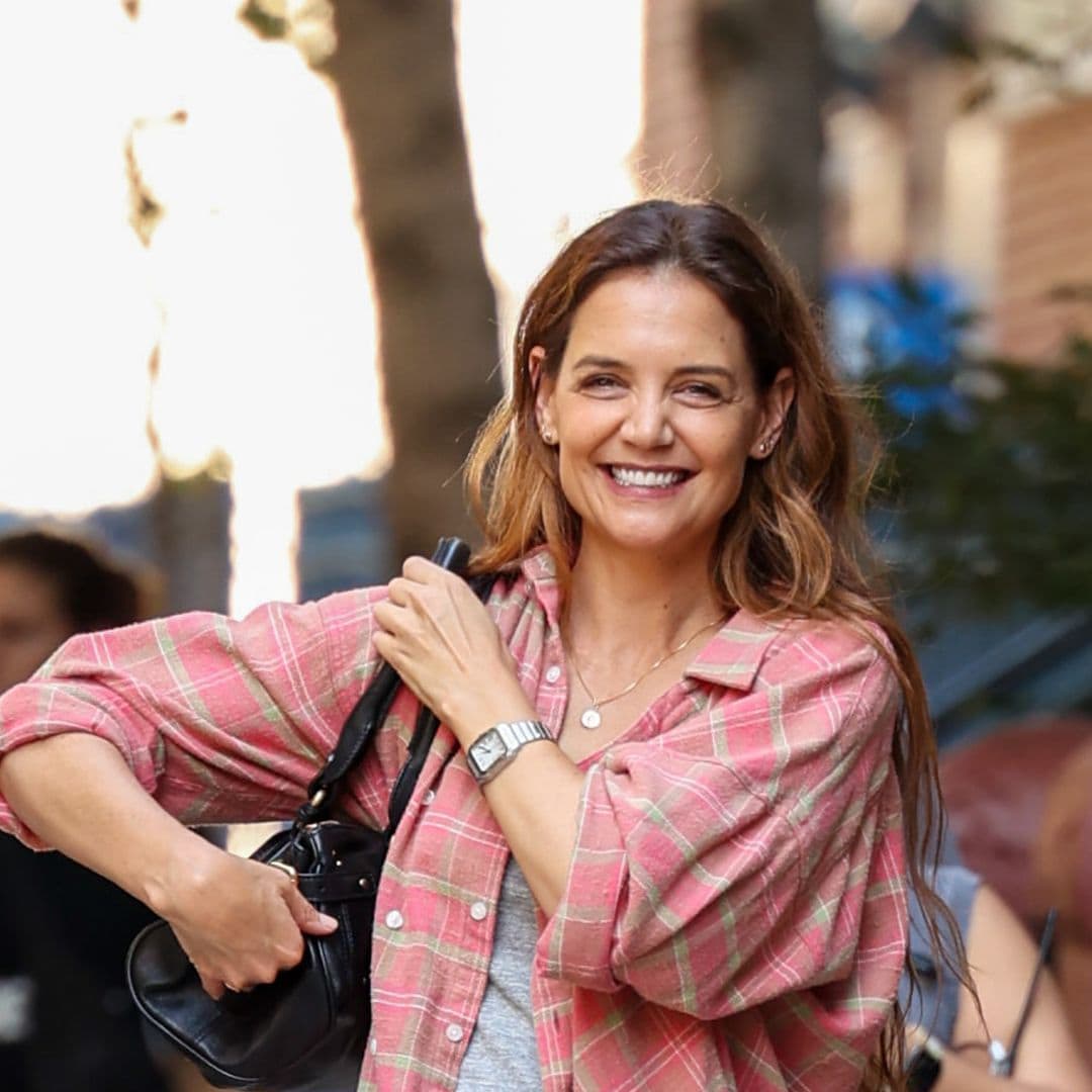 How Katie Holmes styles this classic layer for fall, and how you can too