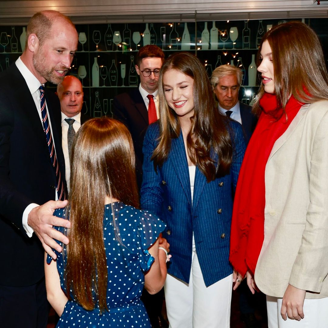 Princess goals! Princess Leonor and Infanta Sofia meet Princess Charlotte in Switzerland: Photos