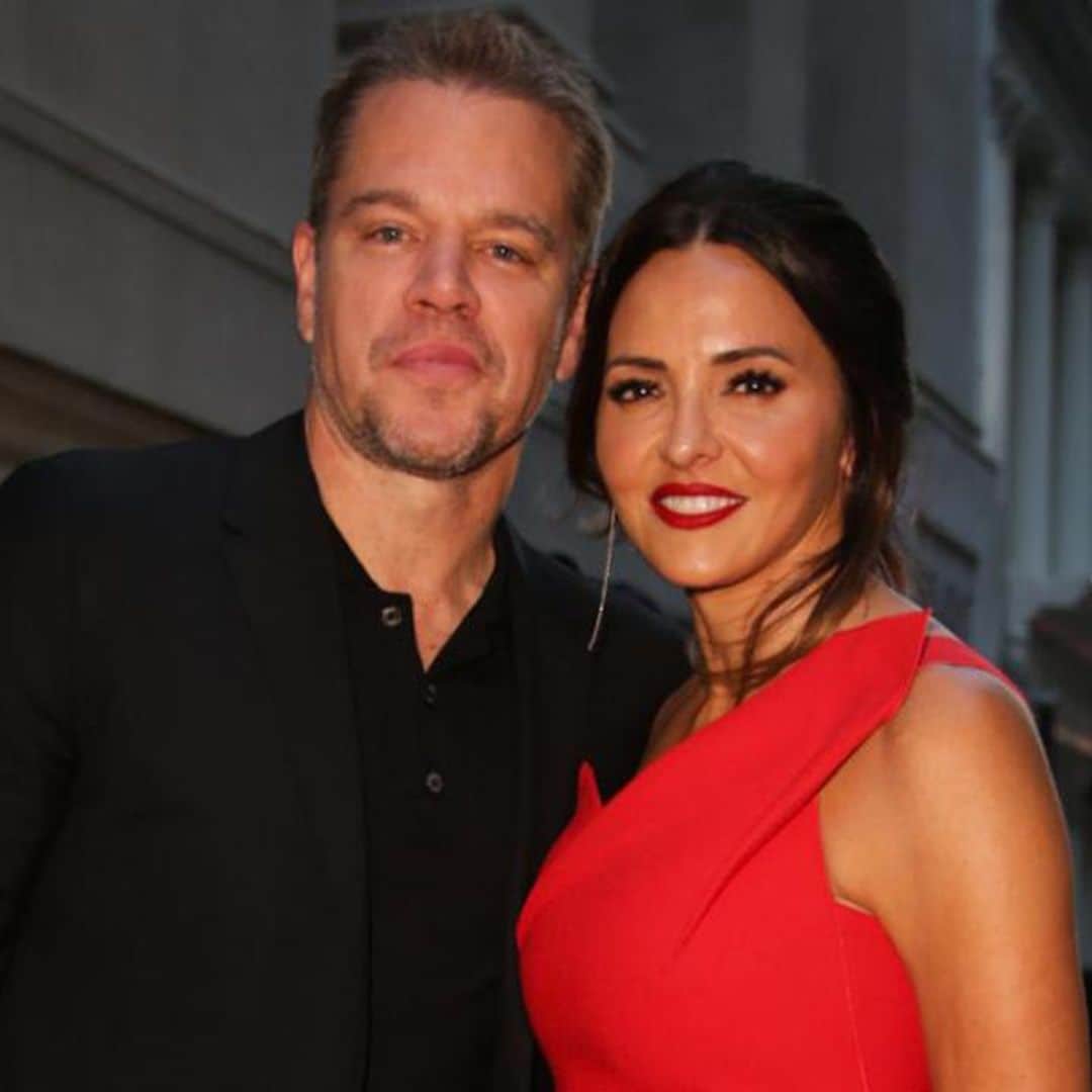 Matt Damon and wife Luciana Barroso look stylish in recent outing in New York City