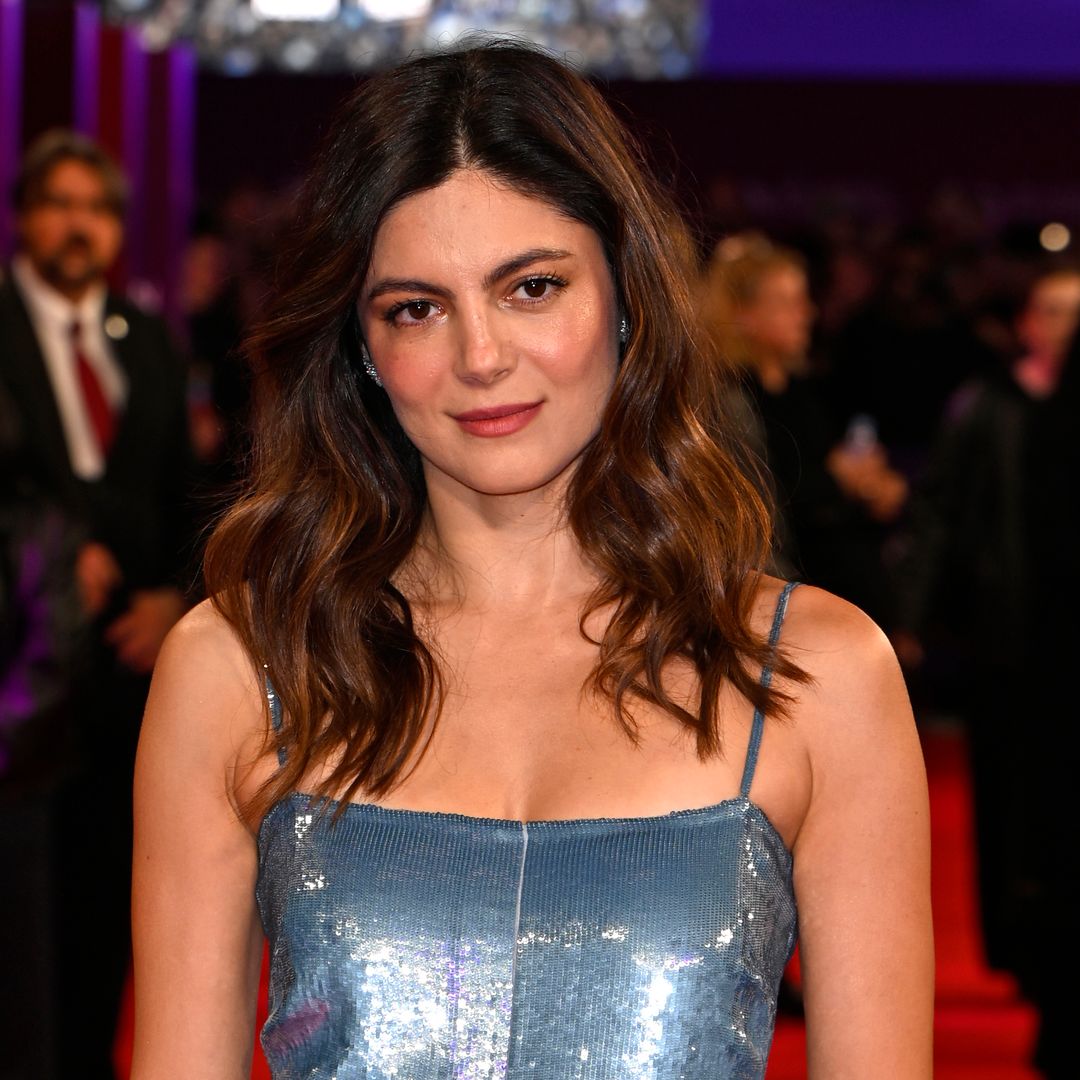 Monica Barbaro stuns in silver while making red carpet debut with Andrew Garfield