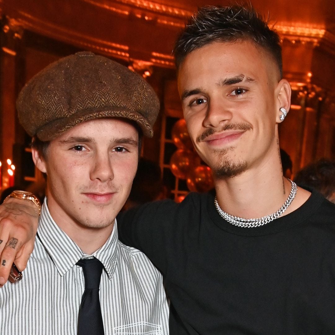 Cruz Beckham breaks silence on rumored feud between Romeo and Brooklyn