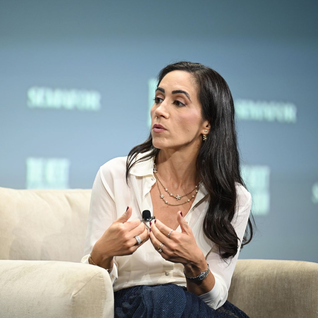 Cristina Junqueira, Co-Founder and Chief Growth Officer, Nubank speaks on stage during The Next Three Billion @ UNGA Week at New York Marriott Marquis Hotel on September 24, 2025 in New York City