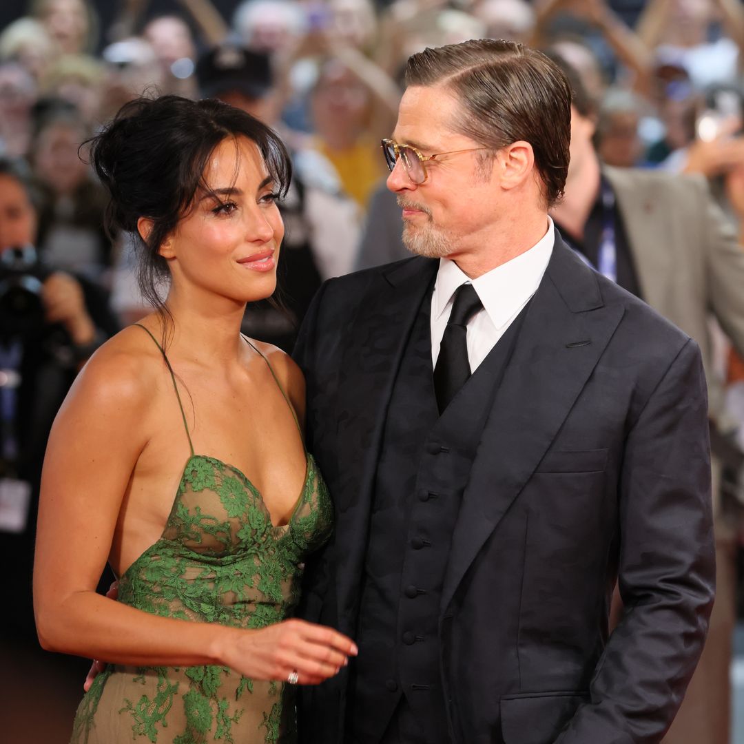 Brad Pitt and Inés de Ramón can’t hide their love in San Sebastián