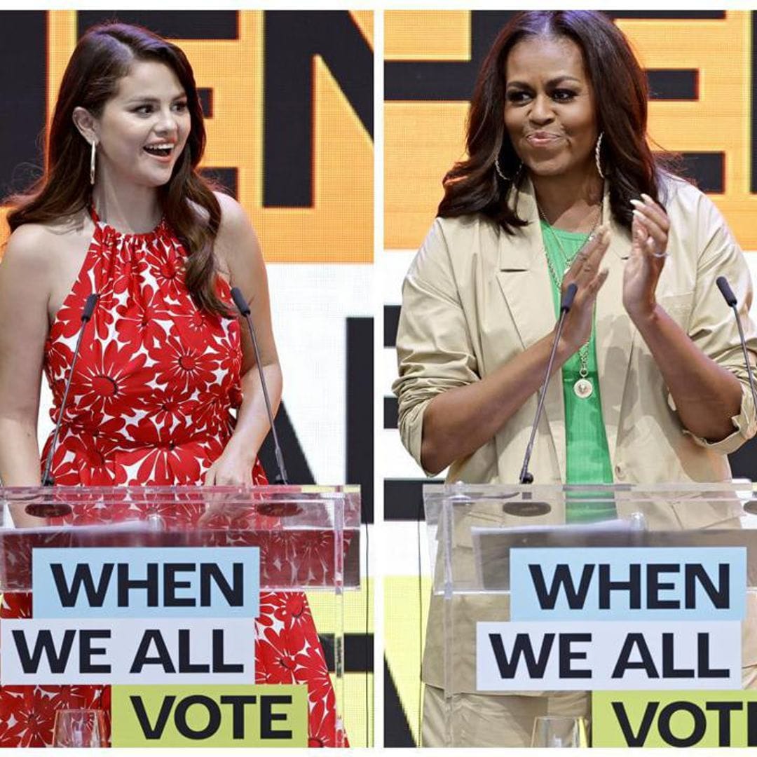 Selena Gomez proud to be in Michelle Obama’s Voting Squad