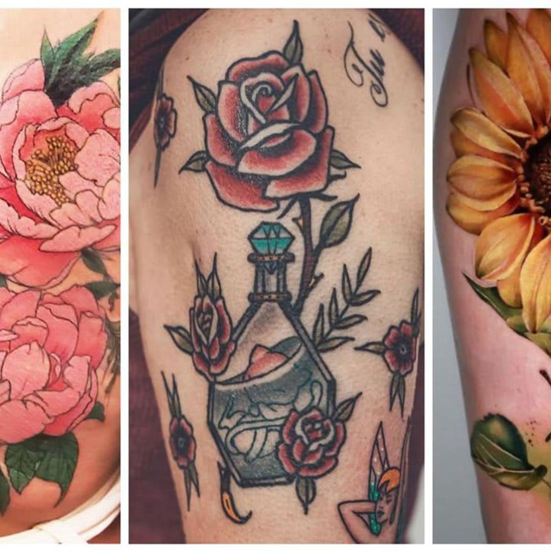 Here are the World’s Most Popular Flower Tattoos