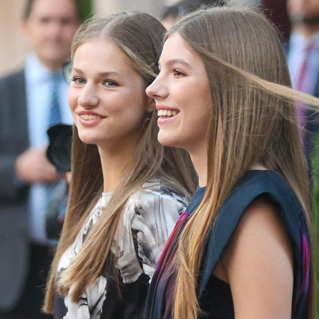 Princess Leonor and Infanta Sofía reunite after two months at Princess of Asturias Awards