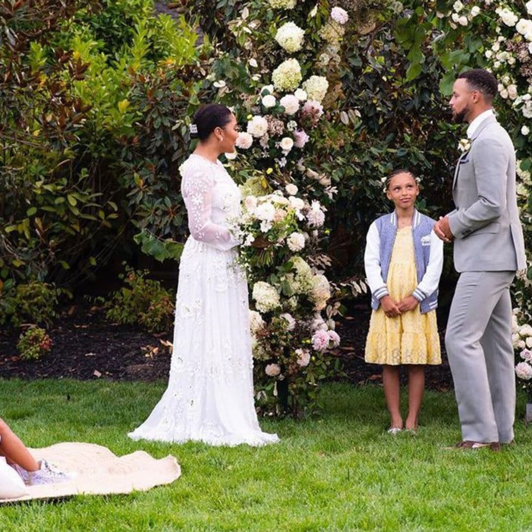 Steph Curry surprises Ayesha with a vow renewal ceremony officiated by their daughter Riley