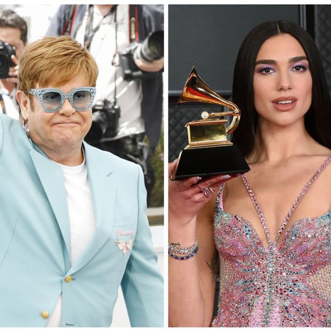 Dua Lipa teams up with Elton John for Oscars pre-party special