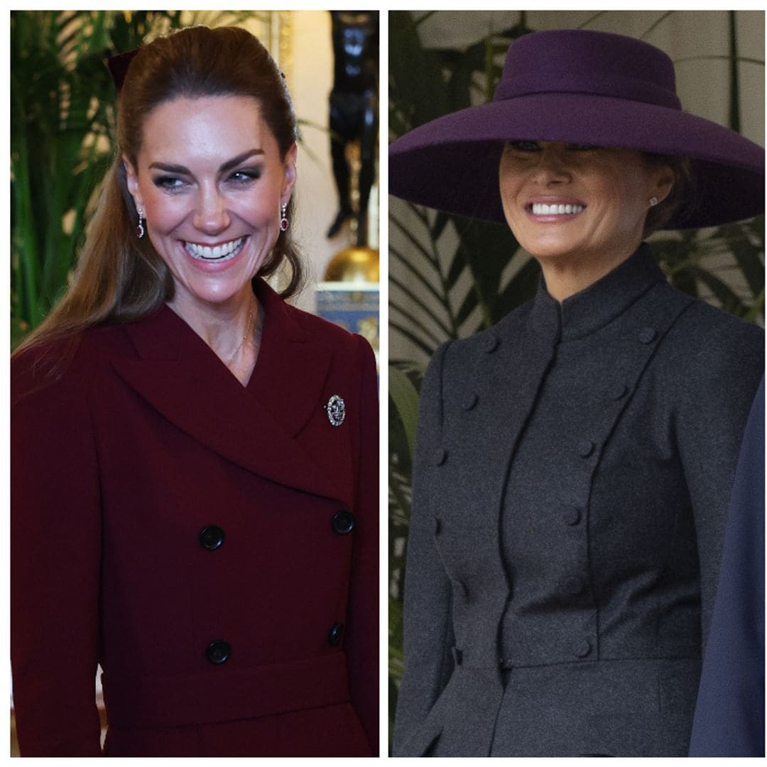 Kate and Melania step out in style as Trumps reunite with royals: All the best photos