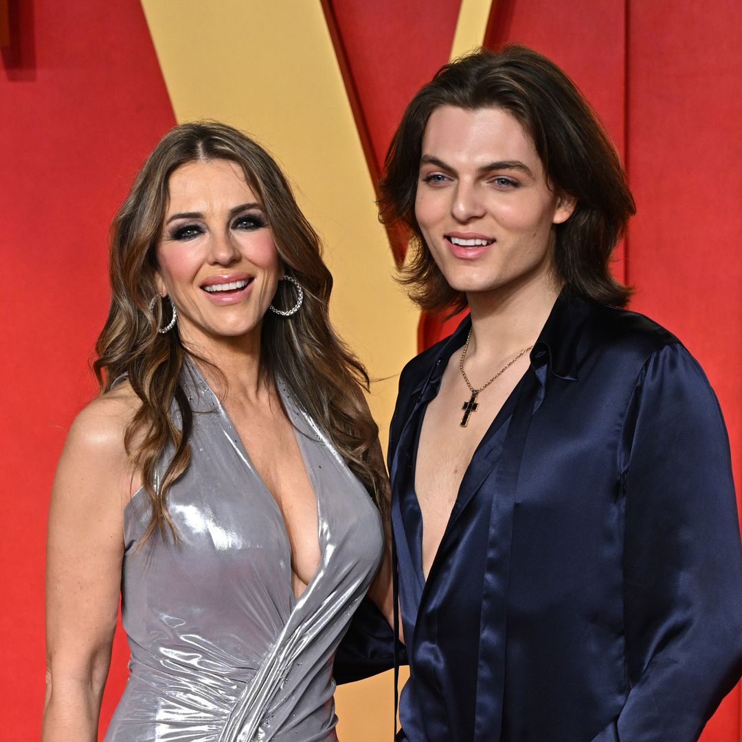 Elizabeth Hurley is 'happy and in love' with Billy Ray Cyrus, but what does her son Damian think of the romance?
