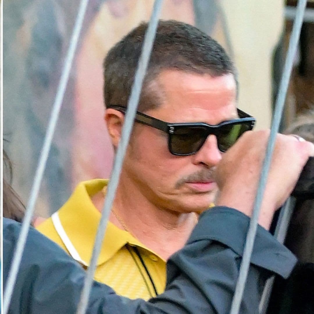 First look at Brad Pitt’s new style, a throwback to his most iconic era
