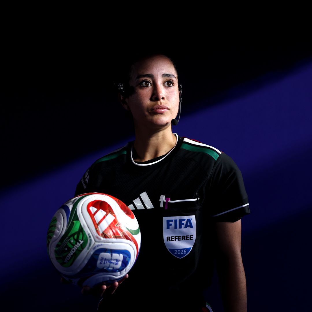 Katia Itzel García is the first Latin American woman to serve as the head referee for a men's FIFA World Cup match