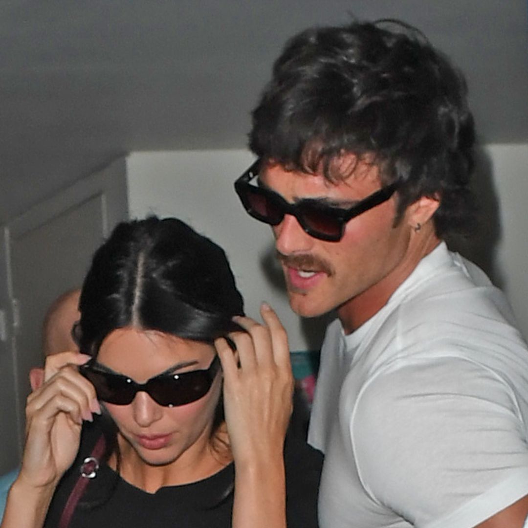 Jacob Elordi holds Kendall Jenner close during London date night