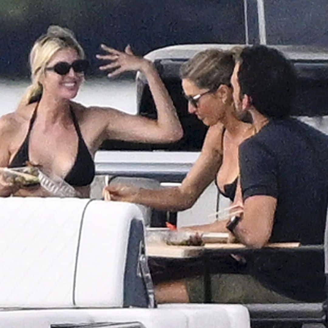 Besties in Miami! Ivanka Trump and Gisele Bündchen stun in black bikinis during yacht getaway
