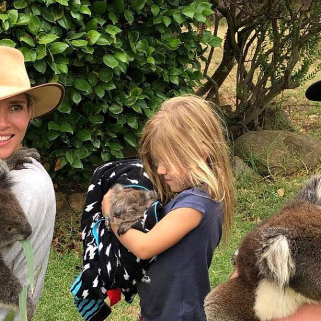Chris Hemsworth's daughter asks him for a 'caballito' – see his adorable response