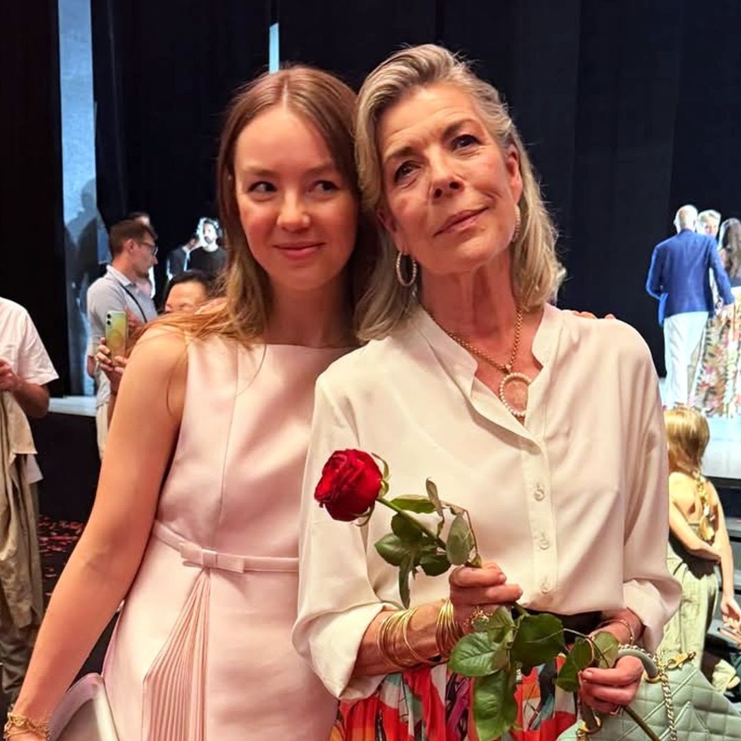 Princess Caroline of Monaco and Alexandra of Hanover dazzle at the Ballets de Monte-Carlo: Signature pink meets vintage Chanel