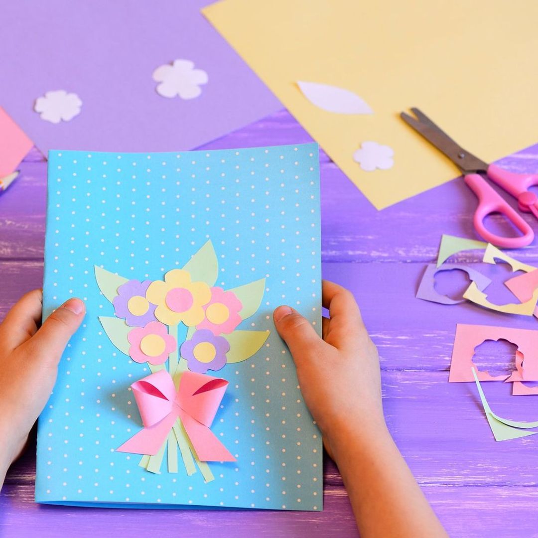 2. A Paper Card Bouquet