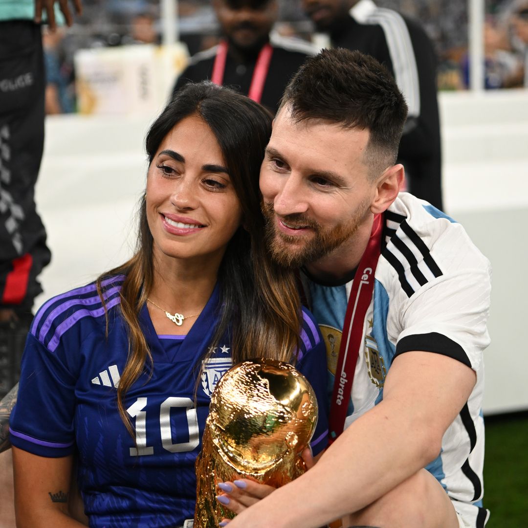 Antonela Roccuzzo reminds Messi why he'll always be 'the best' after heartbreaking World Cup loss