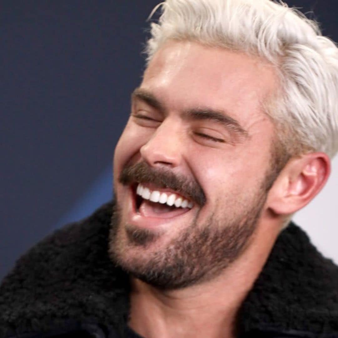 Zac Efron had the sweetest reaction to his first Emmy win