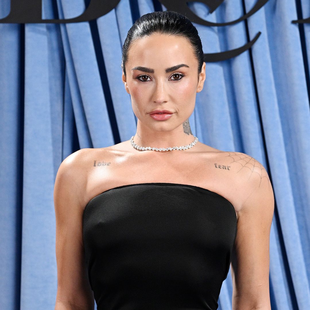 Demi Lovato channels Bianca Censori’s pantless bodysuit look paired with pointed-toe heels