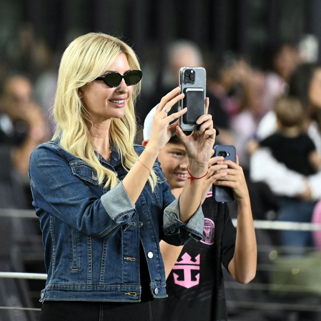 Ivanka Trump beams with pride as her kids walk out with Lionel Messi before Inter Miami’s win