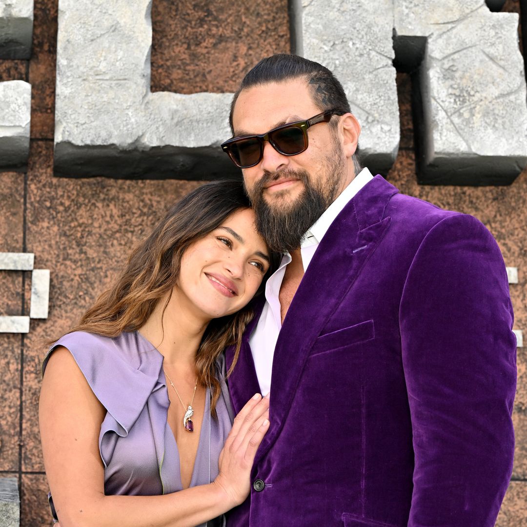 Jason Momoa enjoys father-son moment alongside girlfriend Adria Arjona: See photos