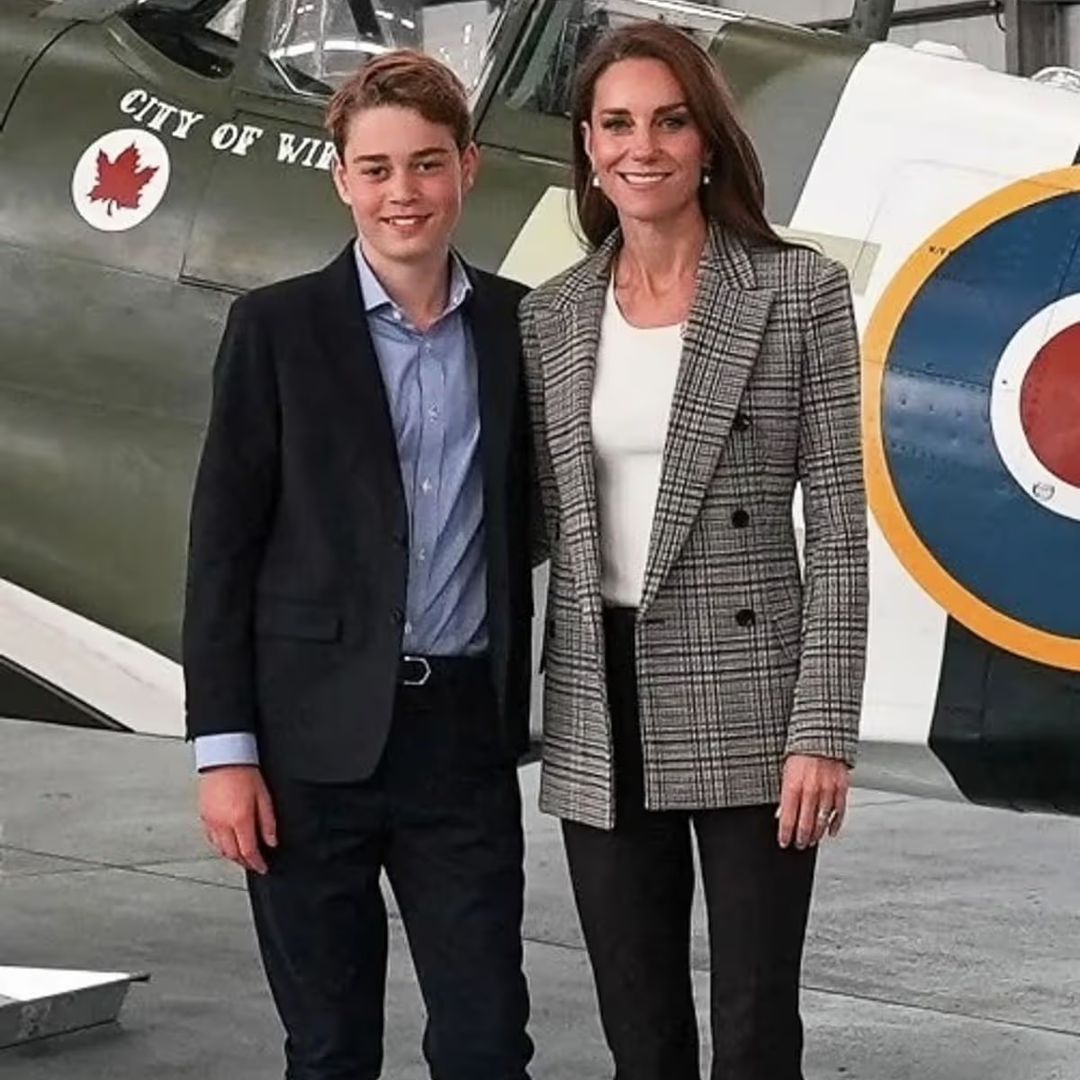 Prince George honors a generations-old Royal aviation legacy