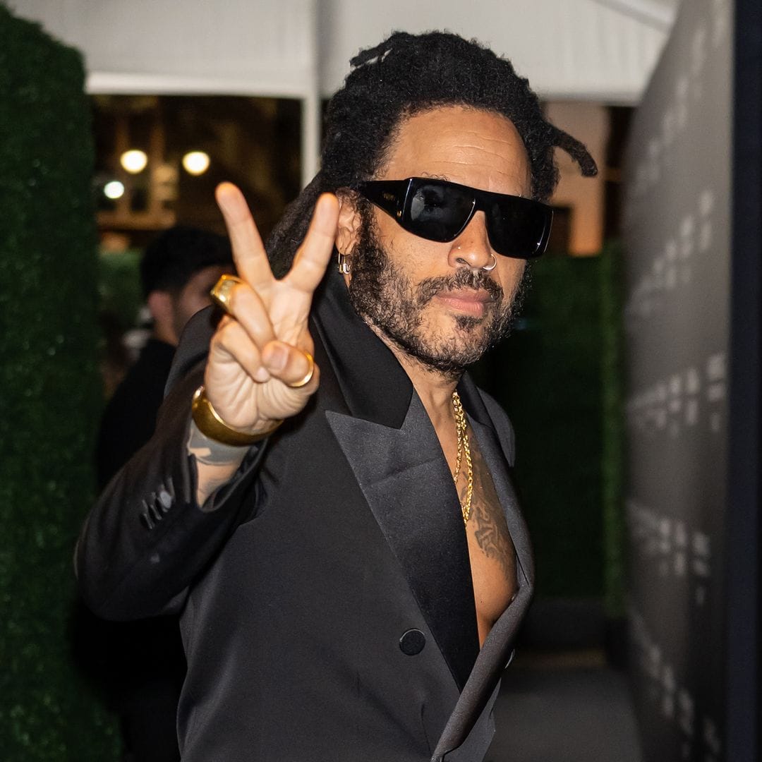 Lenny Kravitz stuns in a sleek all-black look at BrazilFoundation event