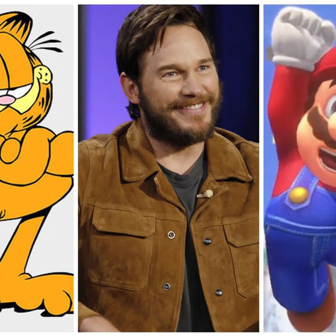Chris Pratt set to voice Garfield and Mario in new animated films